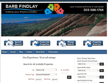 Tablet Screenshot of barbfindlay.com